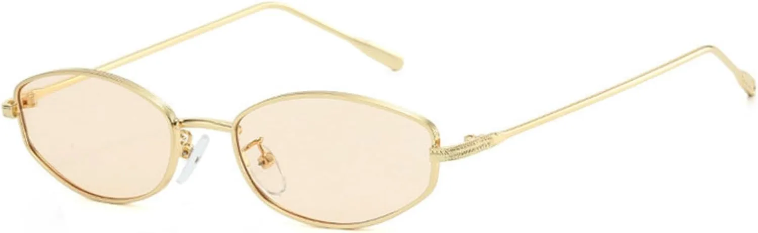 Willochra Модные металлические шестиугольные солнцезащитные очки для женщин и мужчин, золотистые, винтажные, геометрические, маленькие, ретро, «кошачий глаз», C2
Willochra Модные металлические шестиугольные солнцезащитные очки для женщин и мужчин, золотистые, винтажные, геометрические, маленькие, ретро, «кошачий глаз», C2