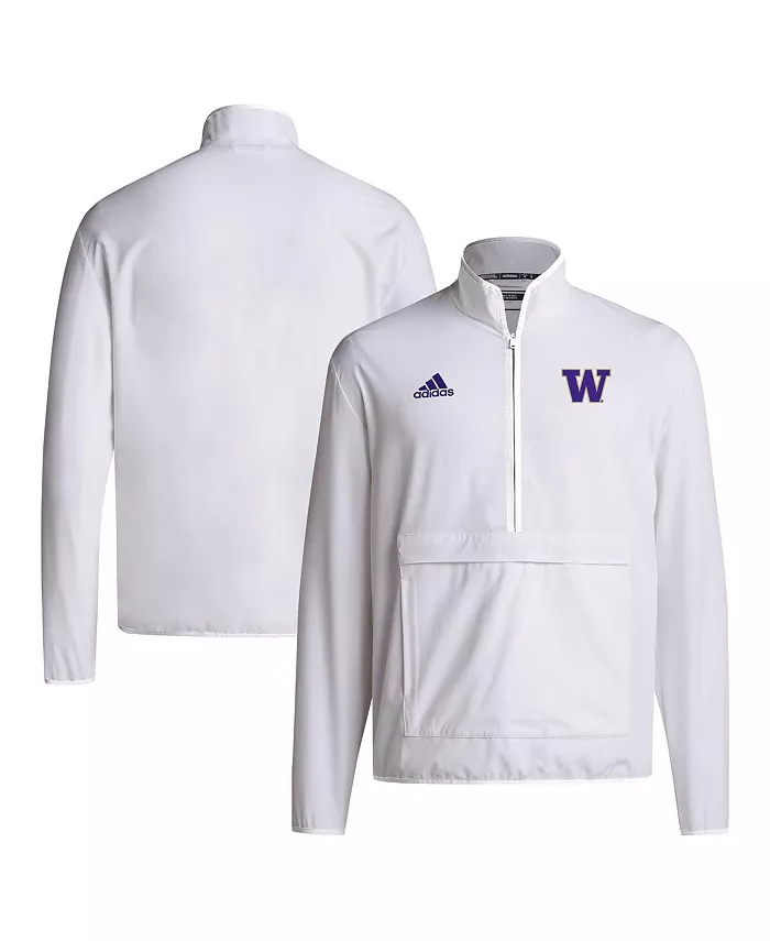 Мужская белая полузастегивающаяся толстовка Washington Huskies 2024 Coaches Sideline adidas
Мужская белая полузастегивающаяся толстовка Washington Huskies 2024 Coaches Sideline adidas