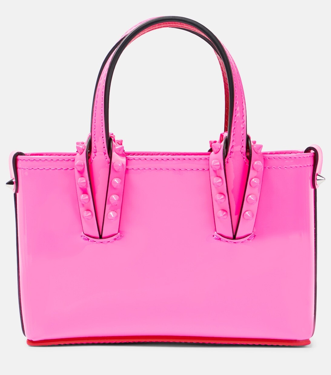 Сумка-тоут Cabata Nano из лакированной кожи Christian Louboutin, розовый
Сумка-тоут Cabata Nano из лакированной кожи Christian Louboutin, розовый