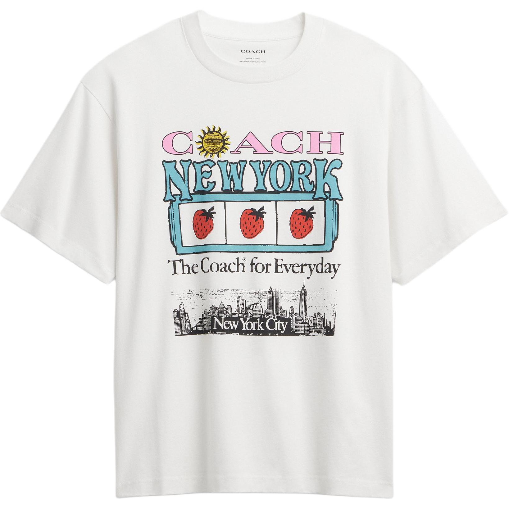 COACH Футболка мужская белая, Белый, COACH Футболка мужская белая
COACH Футболка мужская белая, Белый, COACH Футболка мужская белая