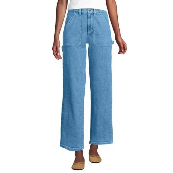 Женские мягкие джинсы-карго с высокой посадкой до щиколотки Lands' End, цвет crawford wash
Женские мягкие джинсы-карго с высокой посадкой до щиколотки Lands' End, цвет crawford wash