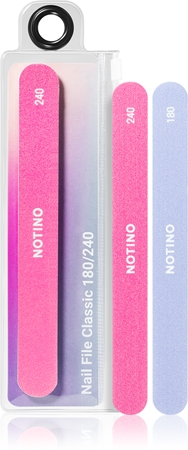 Классическая пилочка для ногтей с двумя шероховатостями Notino Nail Tools Nail File Classic, Classic180/240 1 szt.
Классическая пилочка для ногтей с двумя шероховатостями Notino Nail Tools Nail File Classic, Classic180/240 1 szt.