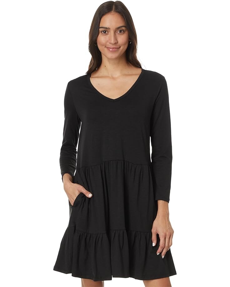 Платье Toad&Co Marley Tiered Long Sleeve Dress, черный
Платье Toad&Co Marley Tiered Long Sleeve Dress, черный