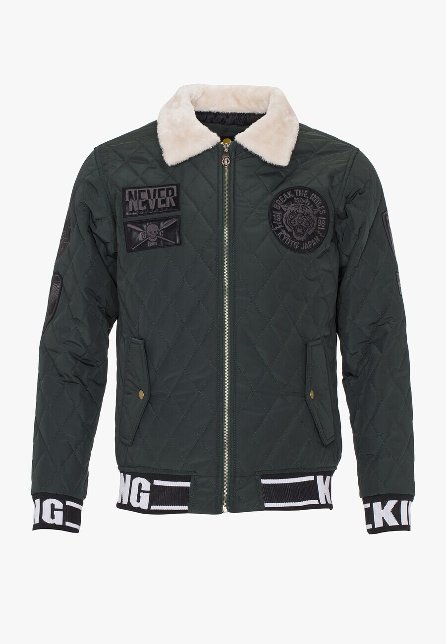 Межсезонная куртка Plus Eighteen, темно-зеленый
Межсезонная куртка Plus Eighteen, темно-зеленый