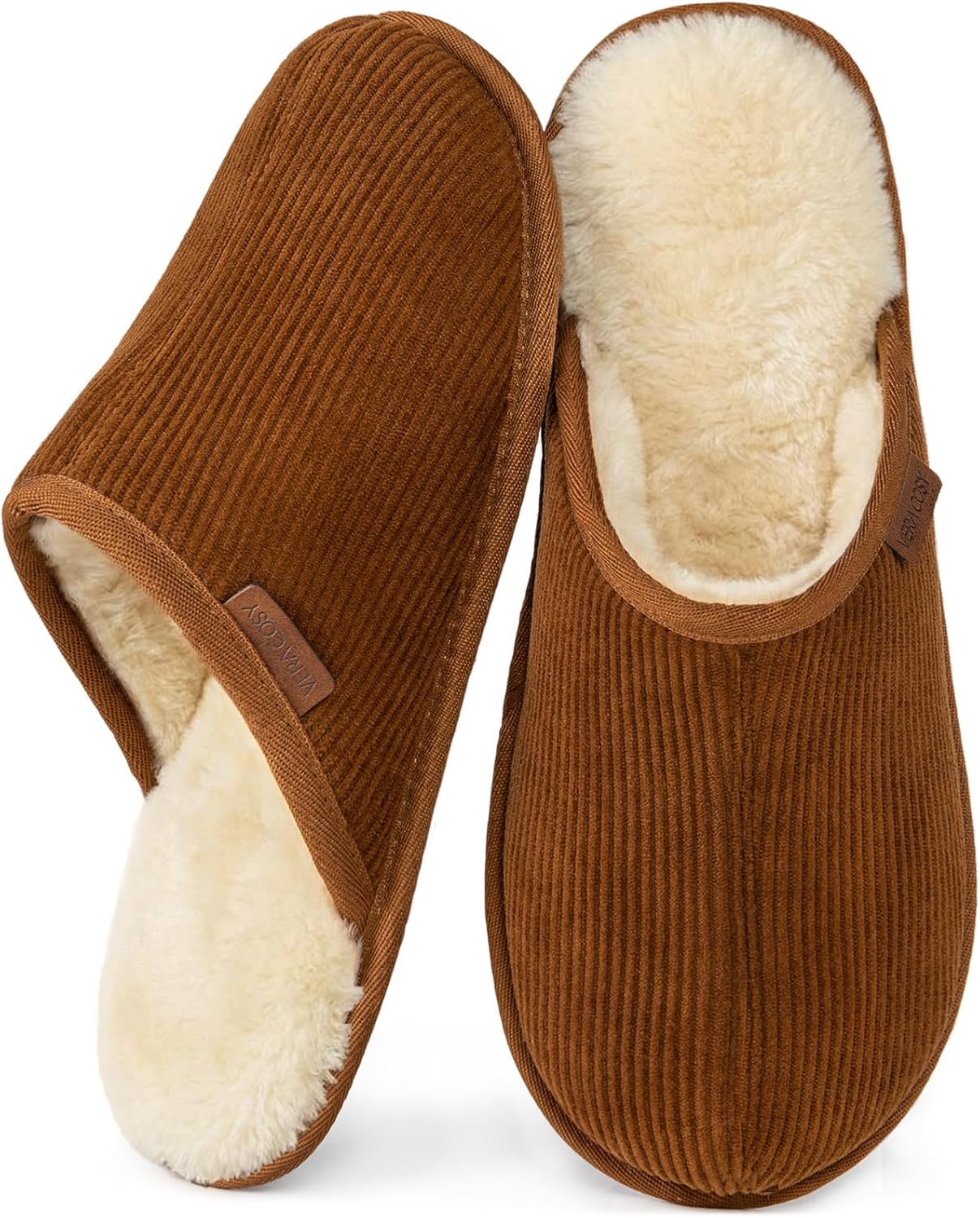 Мужские тапочки VeraCosy из вельвета, мягкие и удобные с эффектом памяти, противоскользящие для дома, Pecan Chestnut
Мужские тапочки VeraCosy из вельвета, мягкие и удобные с эффектом памяти, противоскользящие для дома, Pecan Chestnut