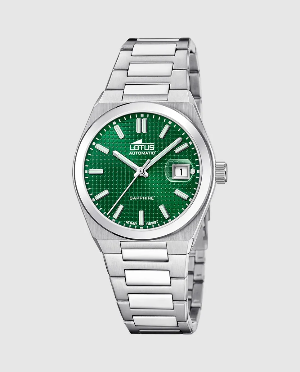 Мужские часы 18999/3 Автоматические из серебристой стали LOTUS, серебряный
Мужские часы 18999/3 Автоматические из серебристой стали LOTUS, серебряный