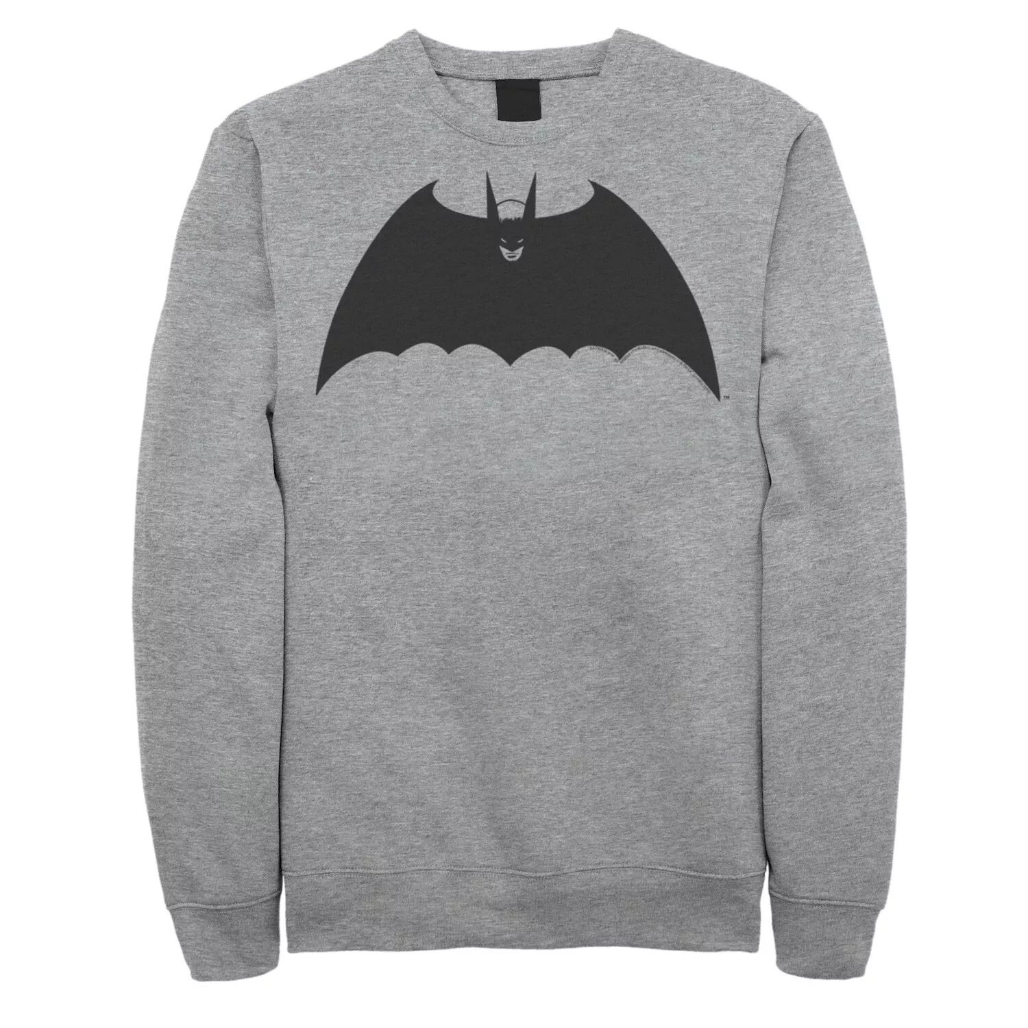 Мужской свитшот с логотипом и портретом Бэтмена спереди DC Comics
Мужской свитшот с логотипом и портретом Бэтмена спереди DC Comics