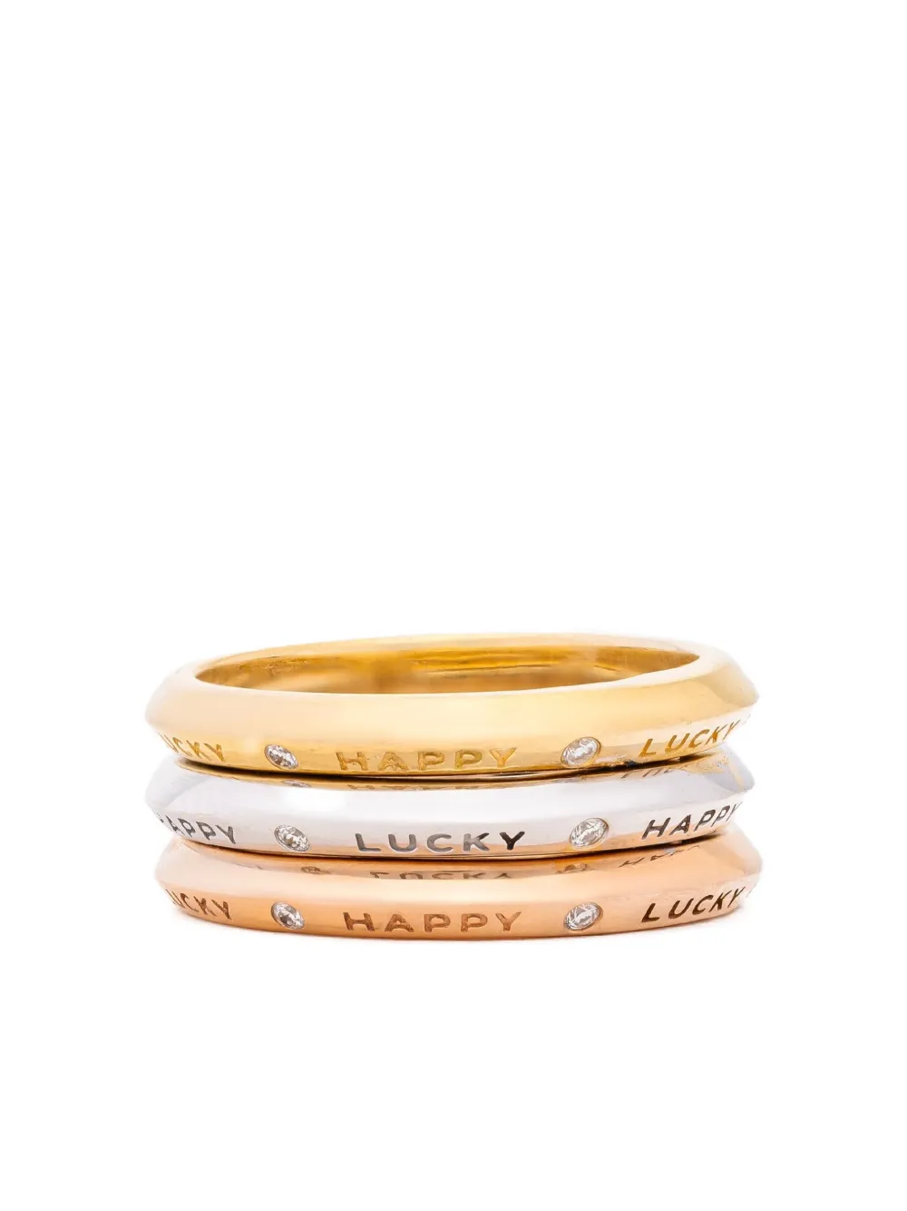 Кольцо Fortune Triad из золота 18 карат с бриллиантами Sybarite, золотистый
Кольцо Fortune Triad из золота 18 карат с бриллиантами Sybarite, золотистый