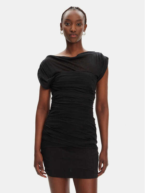 Коктейльное платье облегающего кроя Discoland 104872 A2GF Pinko, черный
Коктейльное платье облегающего кроя Discoland 104872 A2GF Pinko, черный