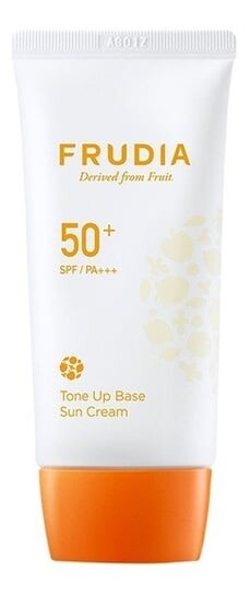 Солнцезащитный крем-база под макияж с фильтром SPF50+ 50г 5050г Frudia Tone up base
Солнцезащитный крем-база под макияж с фильтром SPF50+ 50г 5050г Frudia Tone up base
