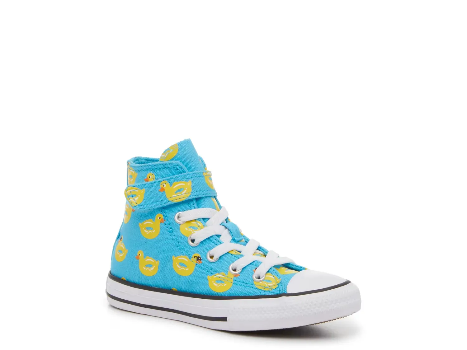 Кроссовки Chuck Taylor All Star High-Top - детские Converse, Blue/Yellow Rubber Duck Print
Кроссовки Chuck Taylor All Star High-Top - детские Converse, Blue/Yellow Rubber Duck Print