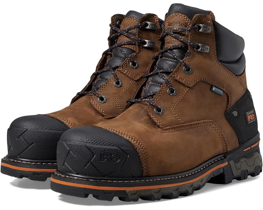 Мужские ботинки Timberland PRO Boondock кожаные с укрепленным носком, коричневый
Мужские ботинки Timberland PRO Boondock кожаные с укрепленным носком, коричневый