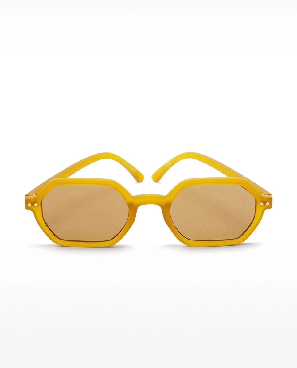 Женские солнцезащитные очки с защитой от ультрафиолета и шестиугольной формой в оранжевом цвете Parfois, оранжевый
Женские солнцезащитные очки с защитой от ультрафиолета и шестиугольной формой в оранжевом цвете Parfois, оранжевый