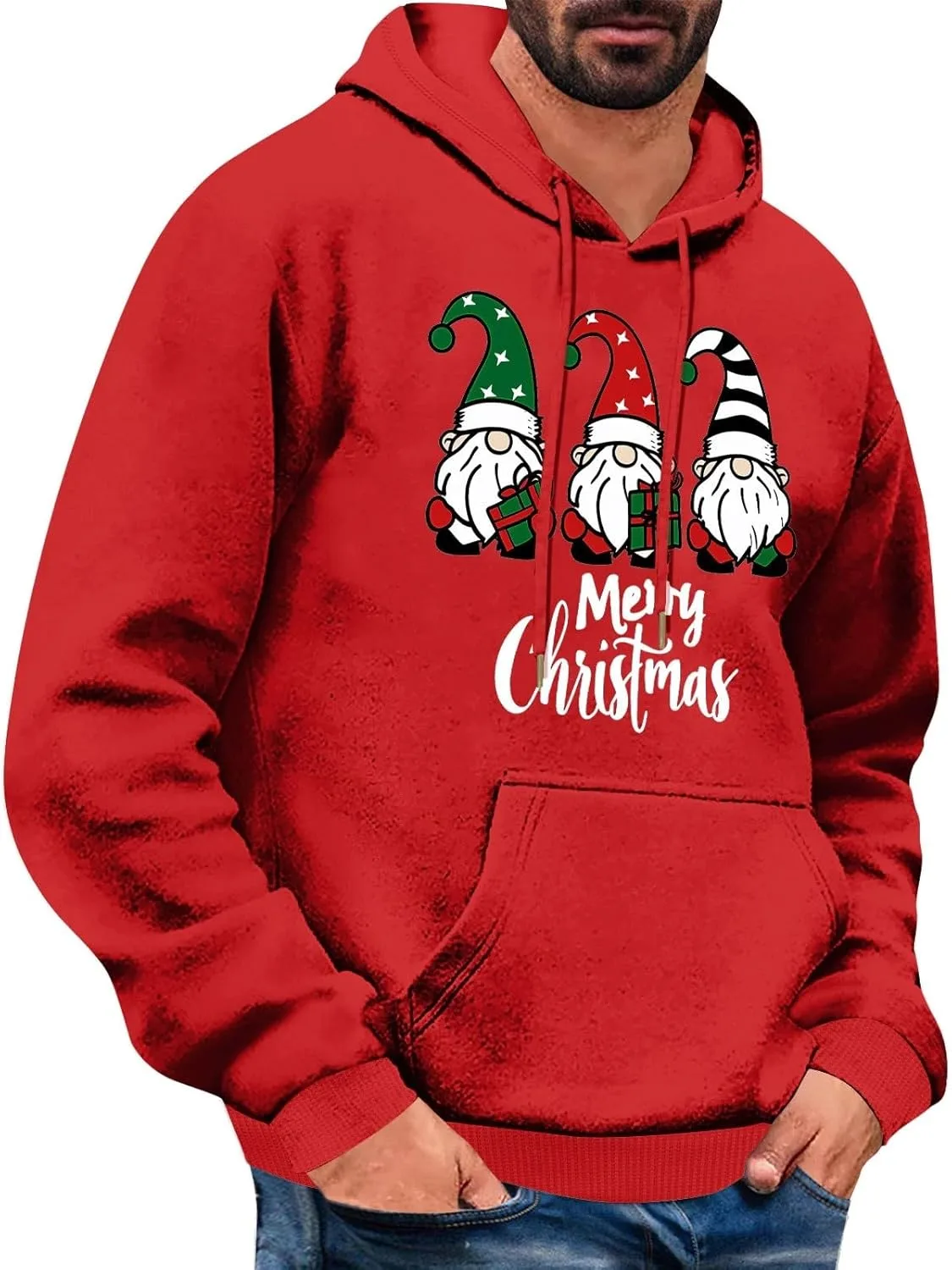 Толстовка с капюшоном мужская с принтом "С Рождеством" и деревом, с карманом
Толстовка с капюшоном мужская с принтом "С Рождеством" и деревом, с карманом