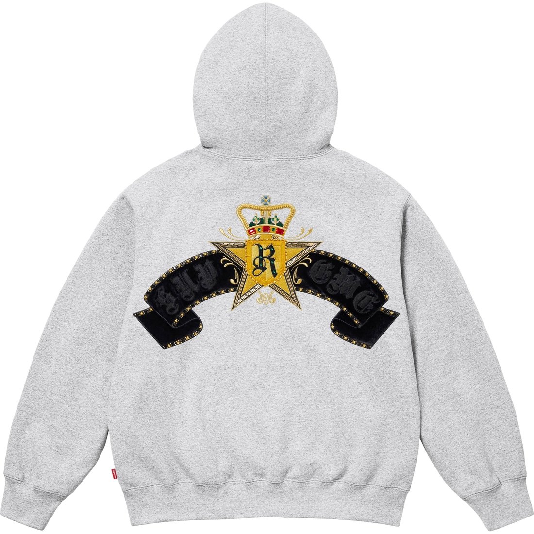 Толстовка с капюшоном и молнией Supreme, серый/серый
Толстовка с капюшоном и молнией Supreme, серый/серый
