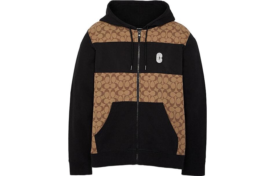 Мужская толстовка с капюшоном на молнии Signature цвета хаки Coach, хаки
Мужская толстовка с капюшоном на молнии Signature цвета хаки Coach, хаки