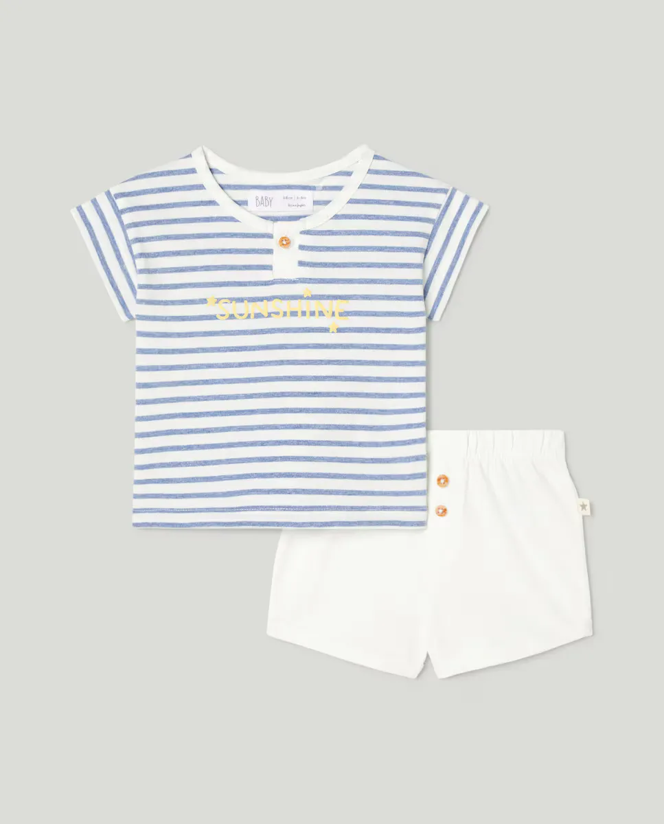 Комплект с короткими рукавами для девочки Baby El Corte Inglés, желтый
Комплект с короткими рукавами для девочки Baby El Corte Inglés, желтый