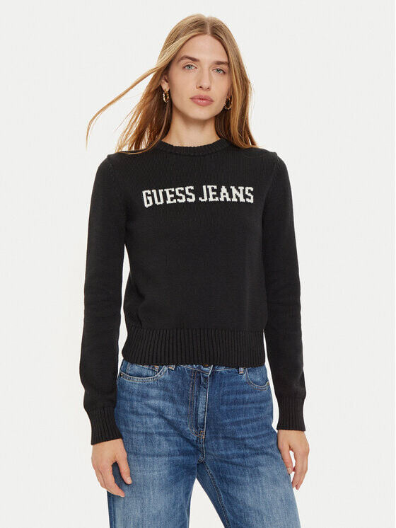 Свитер обычного кроя Guess Jeans, черный
Свитер обычного кроя Guess Jeans, черный