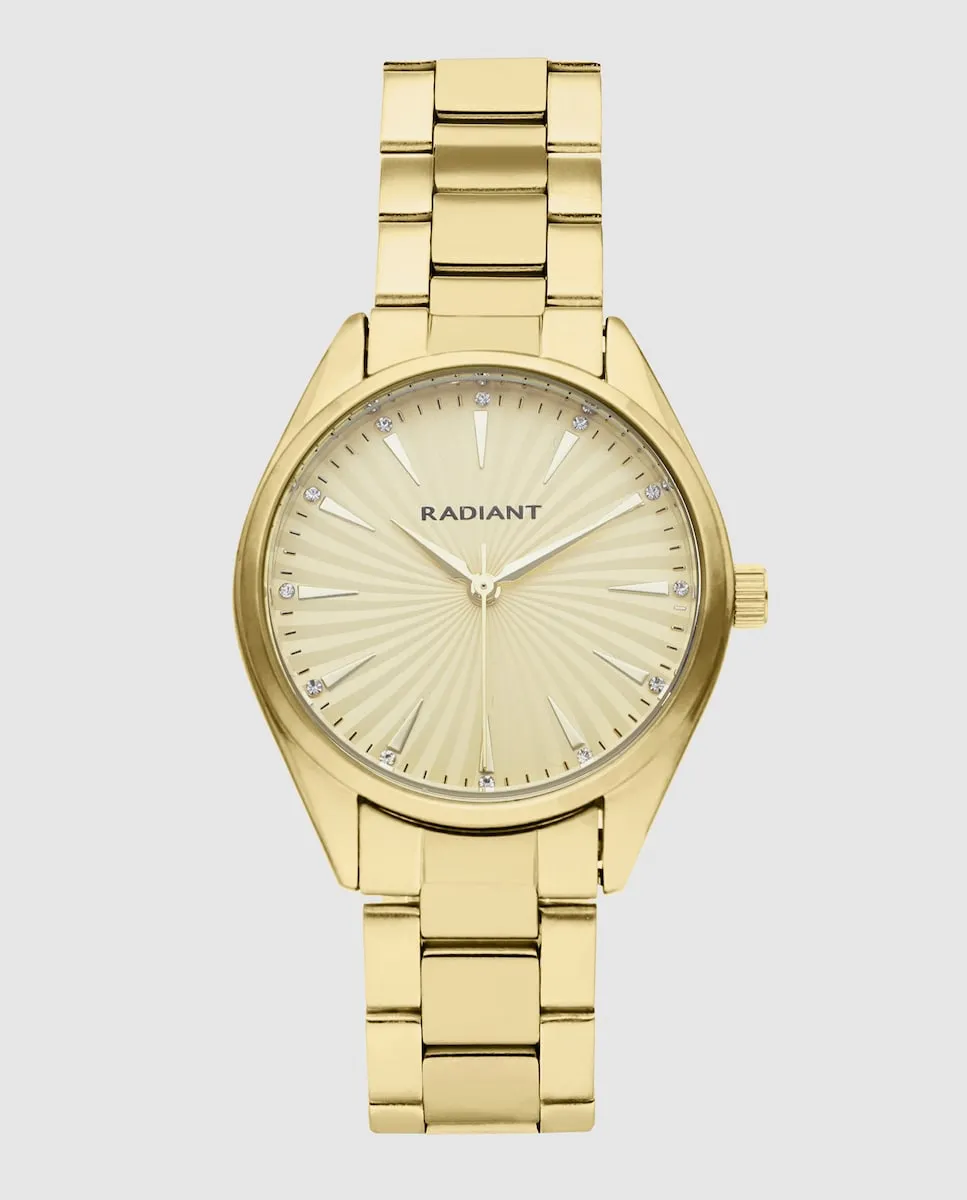 Женские часы Loren RA662203 из стали и золотого ремешка Radiant
Женские часы Loren RA662203 из стали и золотого ремешка Radiant