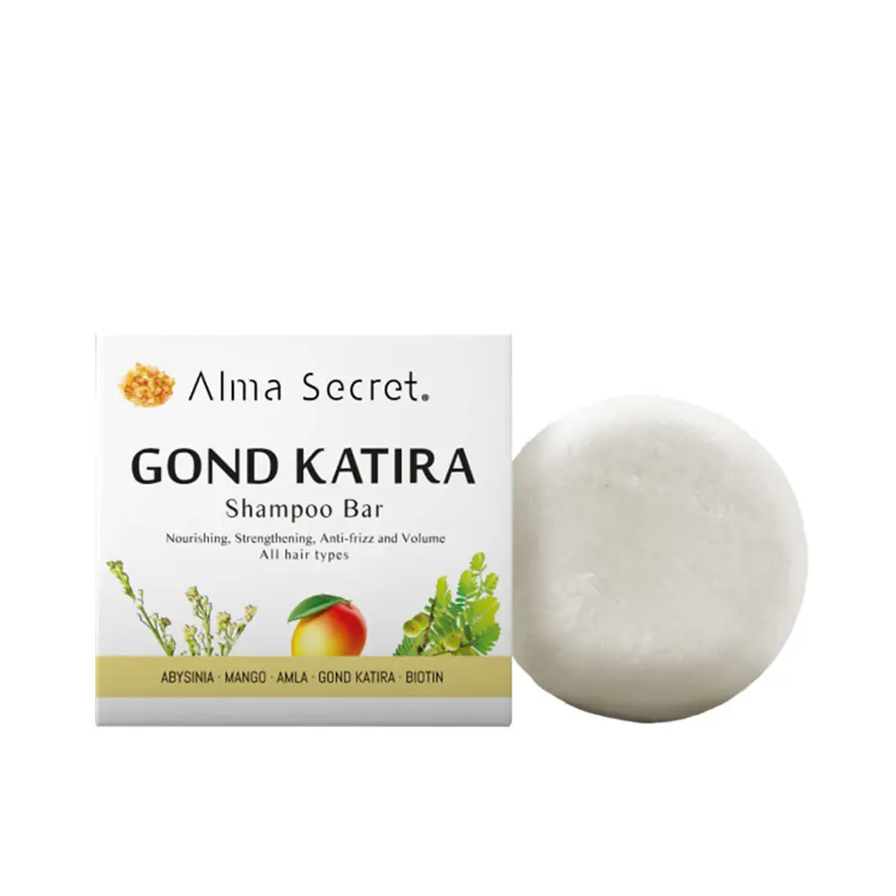 Шампунь Gond katira champú solido Alma Secret, 85 гр.
Шампунь Gond katira champú solido Alma Secret, 85 гр.