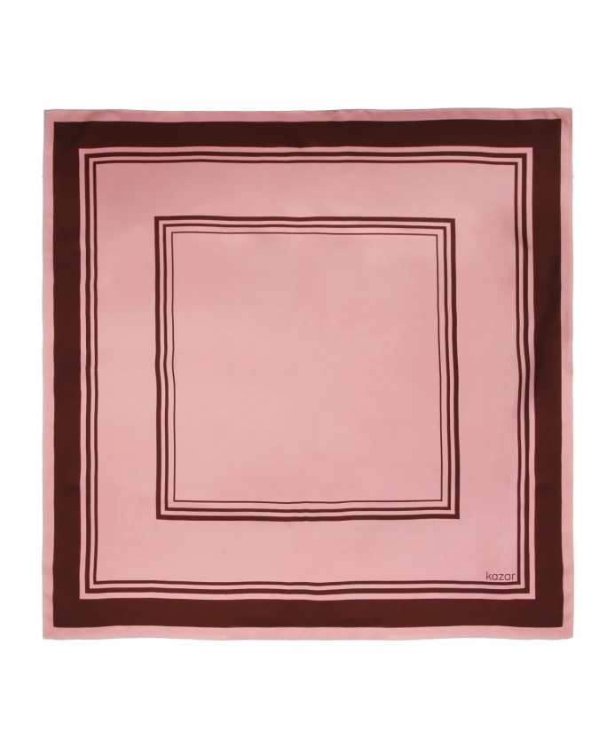 Минималистичный шелковый шарф Kazar, розовый
Минималистичный шелковый шарф Kazar, розовый