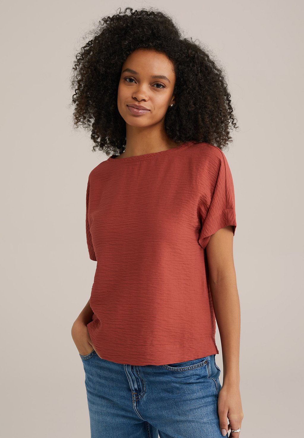 Блуза WE Fashion, темно-красный
Блуза WE Fashion, темно-красный