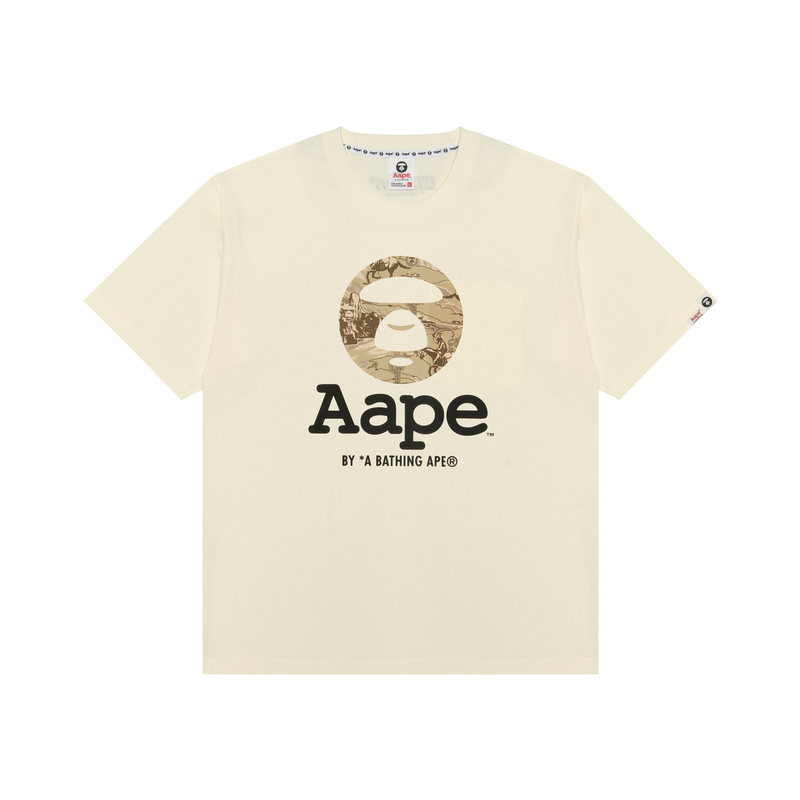 Футболка с принтом логотипа A Bathing APE Aape, Ecru Ivx, Бежевый, Футболка с принтом логотипа A Bathing APE Aape, Ecru Ivx
Футболка с принтом логотипа A Bathing APE Aape, Ecru Ivx, Бежевый, Футболка с принтом логотипа A Bathing APE Aape, Ecru Ivx