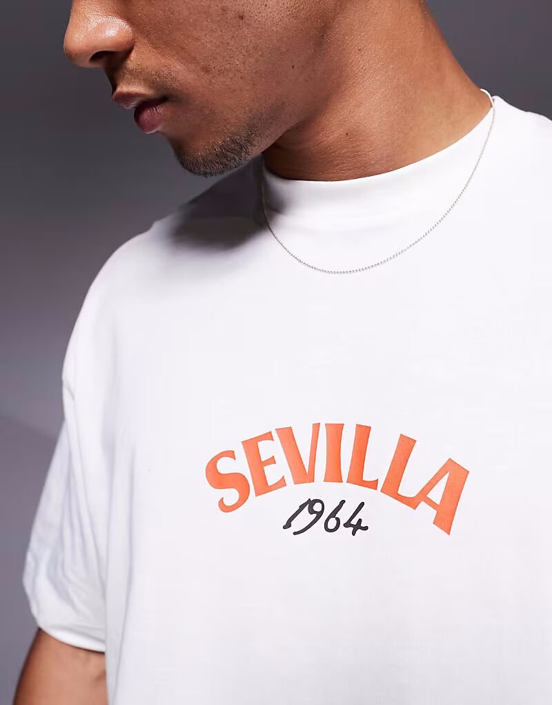 Футболка свободного кроя ASOS DESIGN с изображением города в кремово-белом цвете, Бежевый, Футболка свободного кроя ASOS DESIGN с изображением города в кремово-белом цвете
Футболка свободного кроя ASOS DESIGN с изображением города в кремово-белом цвете, Бежевый, Футболка свободного кроя ASOS DESIGN с изображением города в кремово-белом цвете