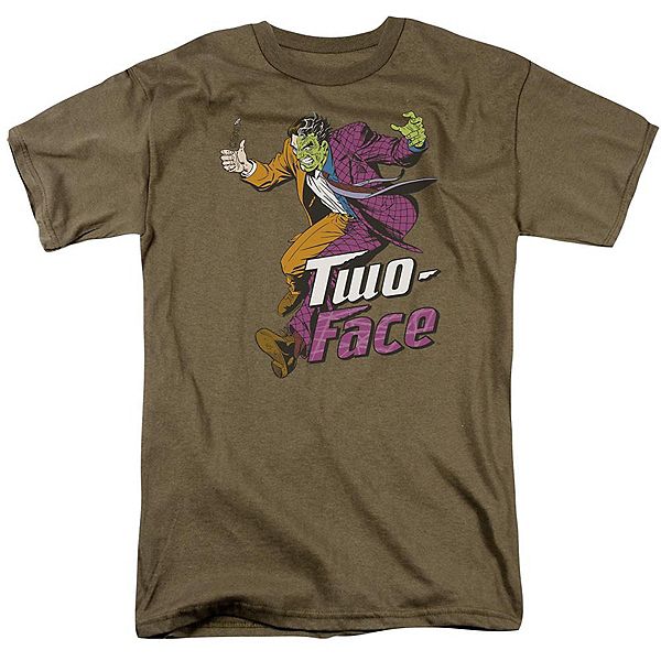Футболка с коротким рукавом DC Comics Two Face Licensed Character
Футболка с коротким рукавом DC Comics Two Face Licensed Character