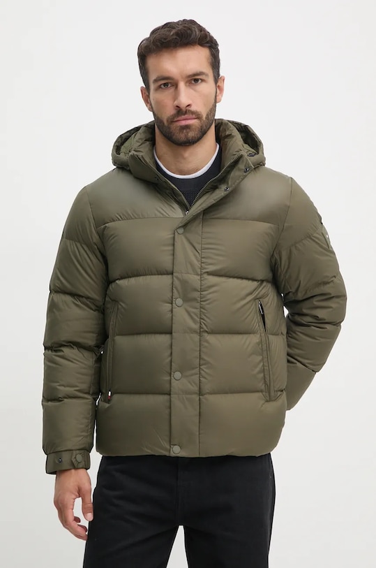 Пуховая куртка Tommy Hilfiger, зеленый 
Пуховая куртка Tommy Hilfiger, зеленый
