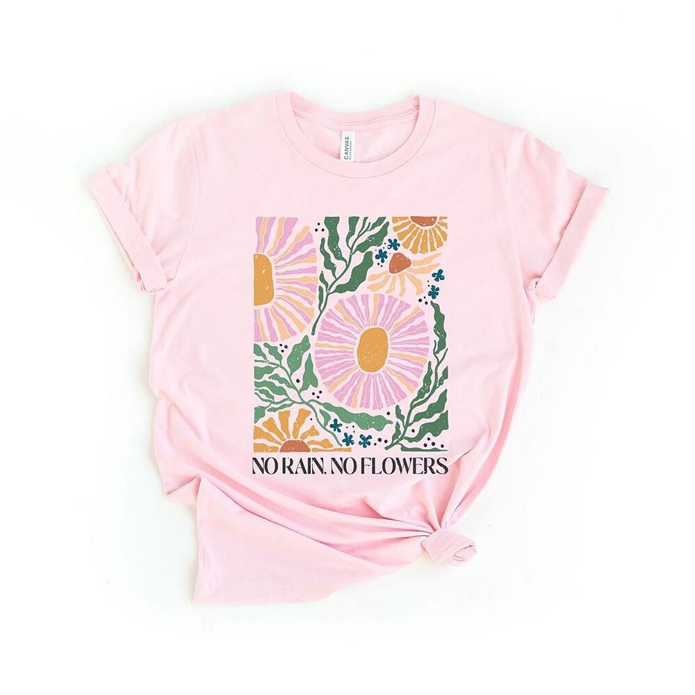 Футболка с короткими рукавами и рисунком в стиле бохо No Rain No Flowers Simply Sage Market, розовый
Футболка с короткими рукавами и рисунком в стиле бохо No Rain No Flowers Simply Sage Market, розовый