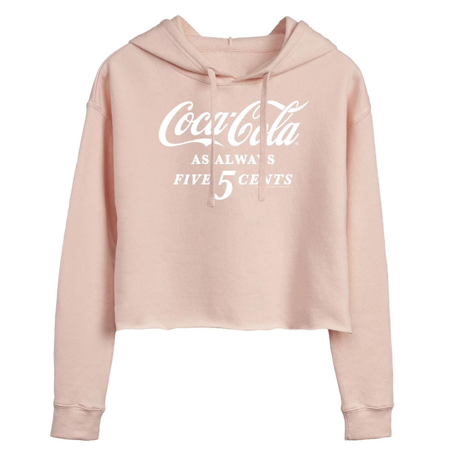 Укороченная худи с рисунком Coca-Cola Five Cents для юниоров Licensed Character, розовый
Укороченная худи с рисунком Coca-Cola Five Cents для юниоров Licensed Character, розовый