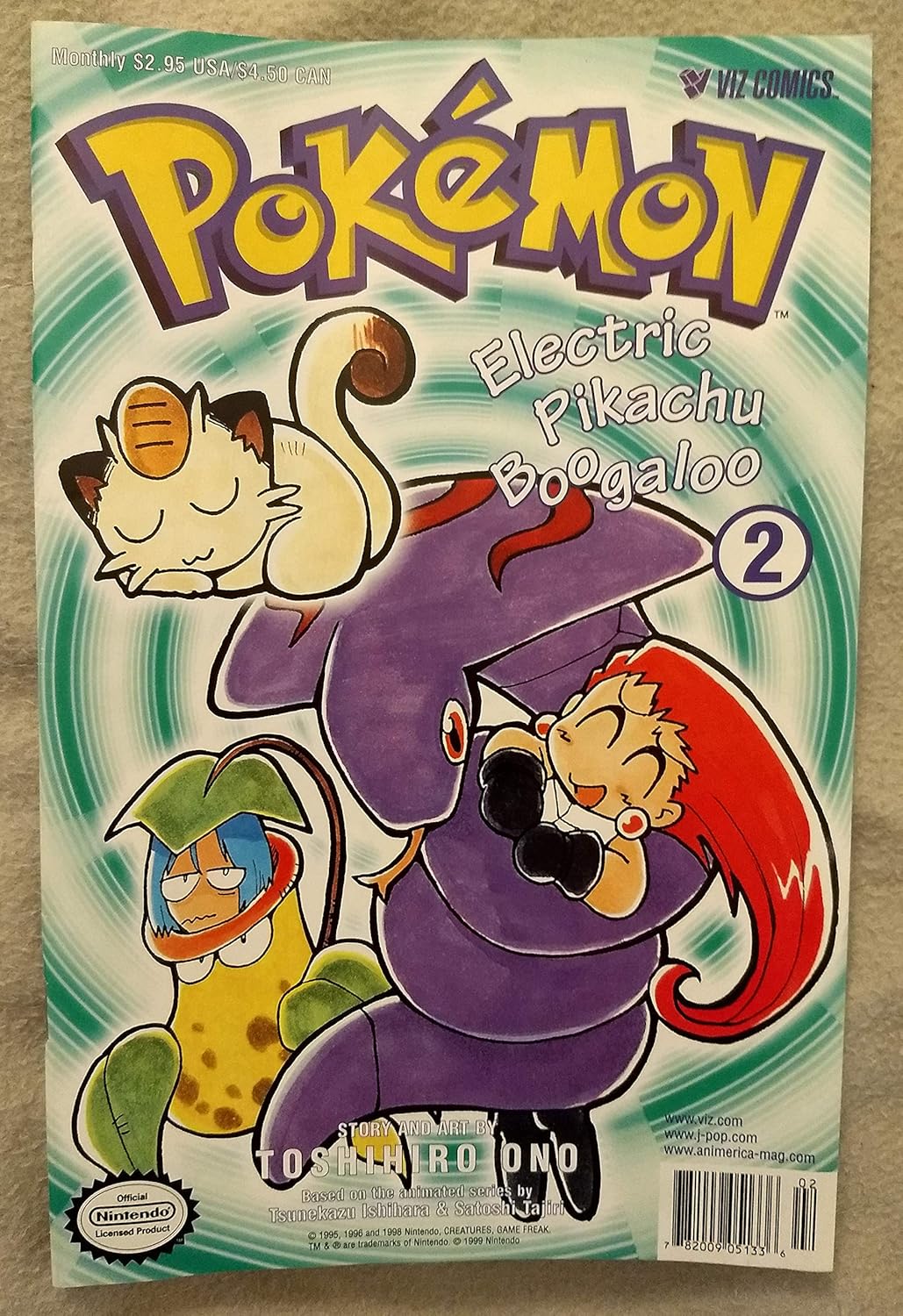 Pokemon Comic #2: Electric Pikachu Boogaloo (Viz Comics)
Pokemon Comic #2: Electric Pikachu Boogaloo (Viz Comics)