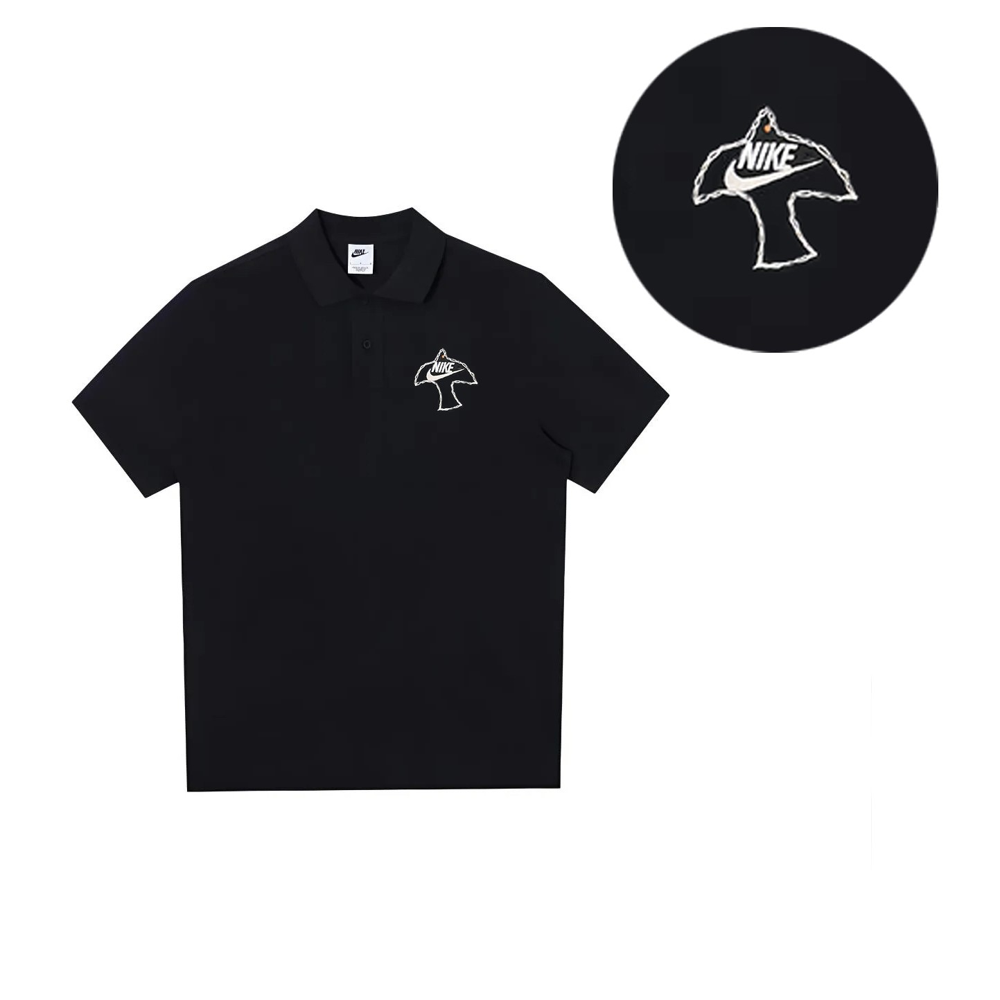 Nike Унисекс поло черное
Nike Унисекс поло черное