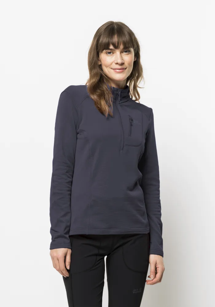 Свитер с воротником стойкой Jack Wolfskin "KOLBENBERG HZ W", цвет Graphite
Свитер с воротником стойкой Jack Wolfskin "KOLBENBERG HZ W", цвет Graphite