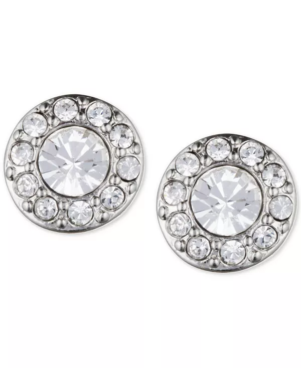 Маленькие серьги-гвоздики с кристальным паве Givenchy, silver
Маленькие серьги-гвоздики с кристальным паве Givenchy, silver