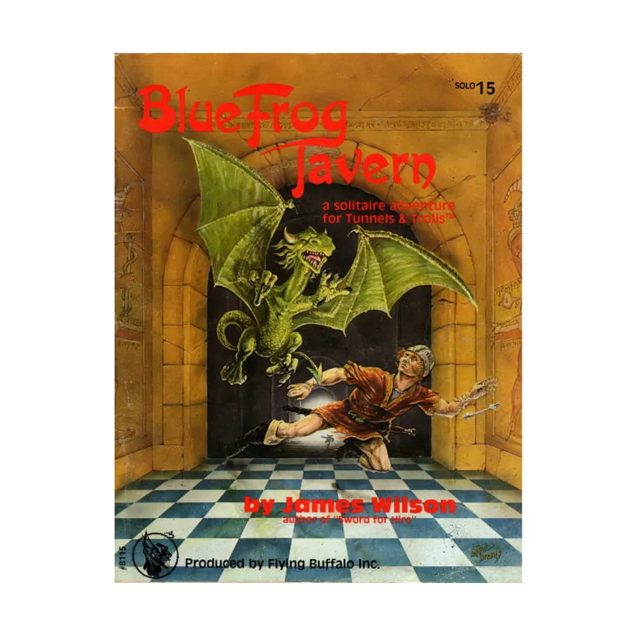 Модуль Blue Frog Tavern, Tunnels & Trolls - Solo Adventures (1976-2007)
Модуль Blue Frog Tavern, Tunnels & Trolls - Solo Adventures (1976-2007)