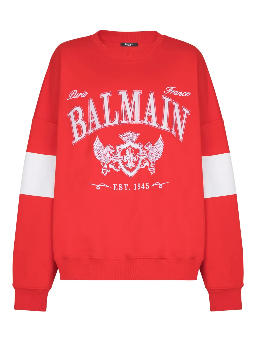 Толстовка с логотипом BALMAIN, красный
Толстовка с логотипом BALMAIN, красный