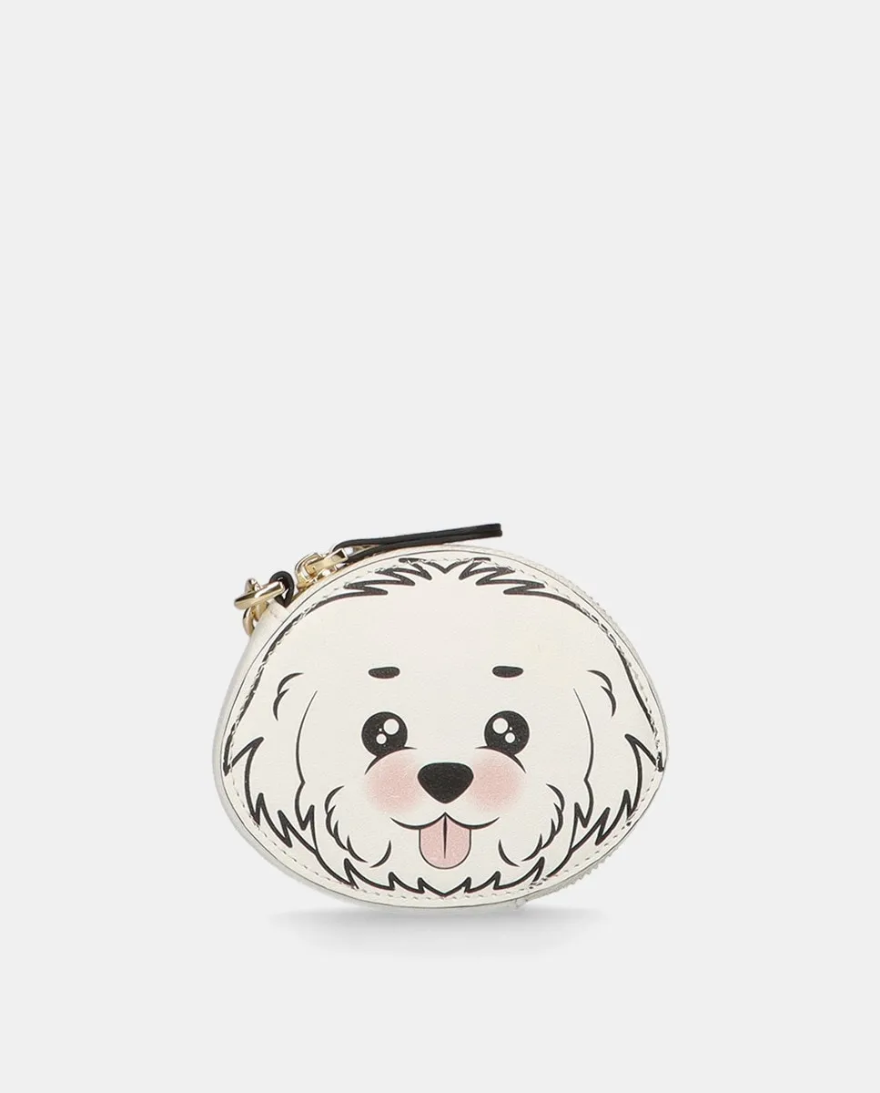 Женский кожаный кошелек в форме французского бишона Pretty Ballerinas, белый
Женский кожаный кошелек в форме французского бишона Pretty Ballerinas, белый