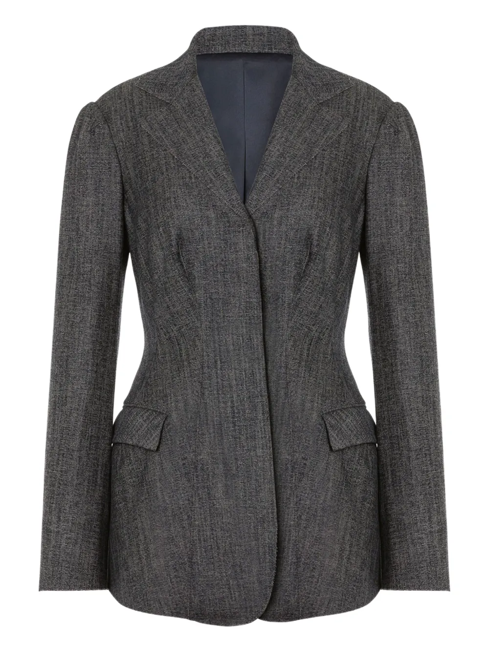 Приталенный блейзер Alberta Ferretti, черный
Приталенный блейзер Alberta Ferretti, черный