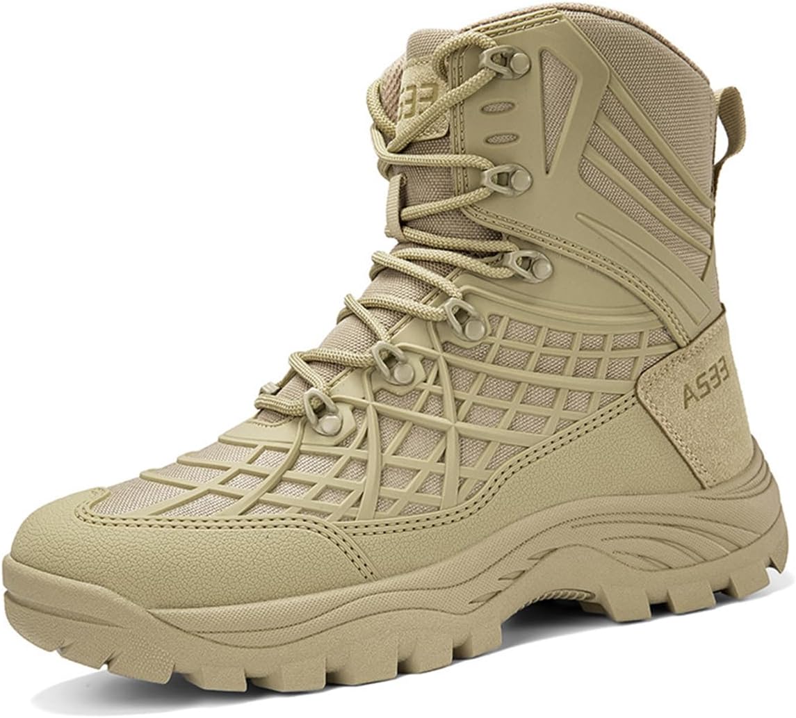 Мужские походные ботинки Dacnakby, бежевые, тактические военные, на шнуровке, с прочной подошвой, ботинки для активного отдыха
Мужские походные ботинки Dacnakby, бежевые, тактические военные, на шнуровке, с прочной подошвой, ботинки для активного отдыха