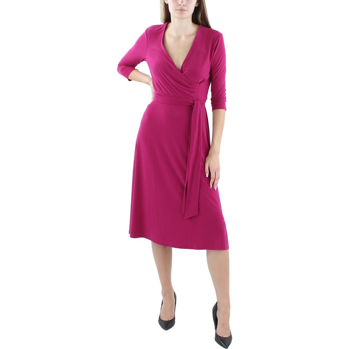 Женское плиссированное платье макси из джерси Lauren Ralph Lauren, цвет Fuschia Berry
Женское плиссированное платье макси из джерси Lauren Ralph Lauren, цвет Fuschia Berry