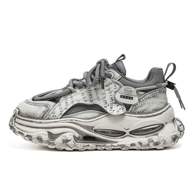 Скользостойкие, износостойкие, дышащие, увеличивающие рост низкие топсы Chunky кроссовки Men's BAOZAOGONGYANG, SY989 серый
Скользостойкие, износостойкие, дышащие, увеличивающие рост низкие топсы Chunky кроссовки Men's BAOZAOGONGYANG, SY989 серый