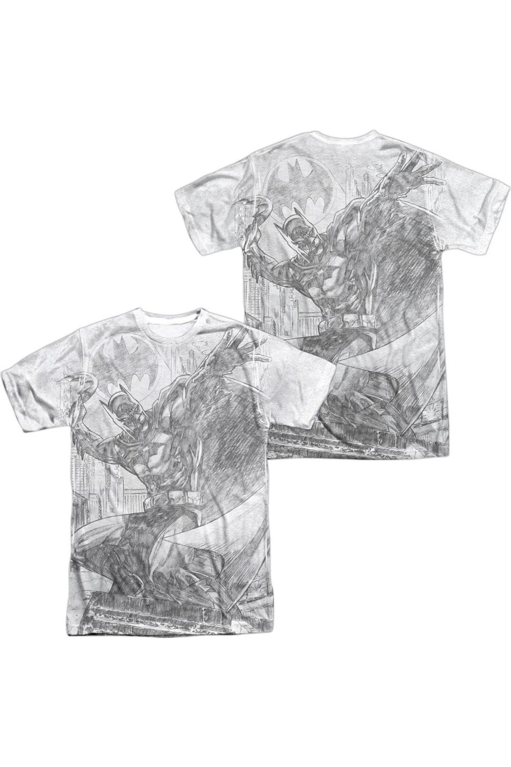 Футболка Batman Pencil Batarang Throw (принт спереди/сзади) с коротким рукавом для взрослых из 100% полиэстера Gildan, белый
Футболка Batman Pencil Batarang Throw (принт спереди/сзади) с коротким рукавом для взрослых из 100% полиэстера Gildan, белый