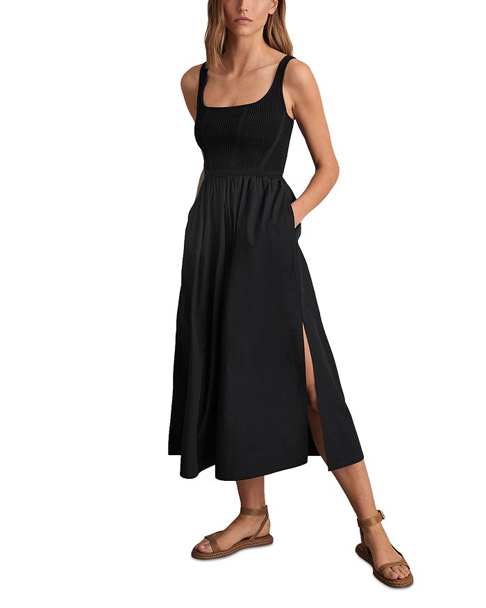 Кори платье миди из комбинированных материалов REISS, синий
Кори платье миди из комбинированных материалов REISS, синий