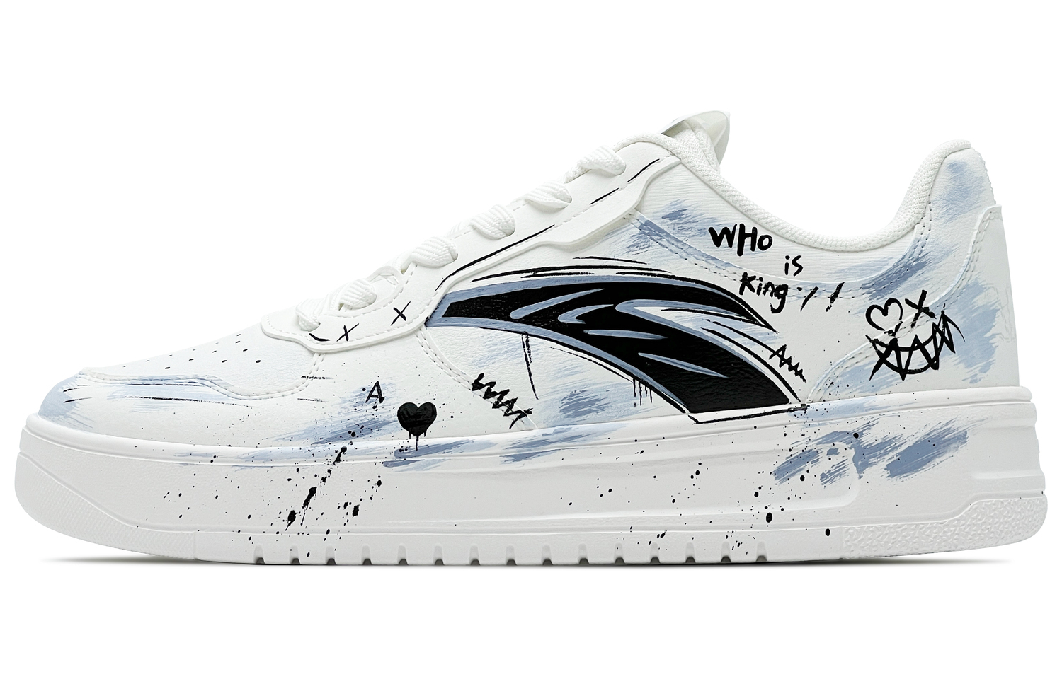 Мужские расслабленные нескользящие износостойкие низкие кроссовки для скейтбординга ANTA, белый
Мужские расслабленные нескользящие износостойкие низкие кроссовки для скейтбординга ANTA, белый