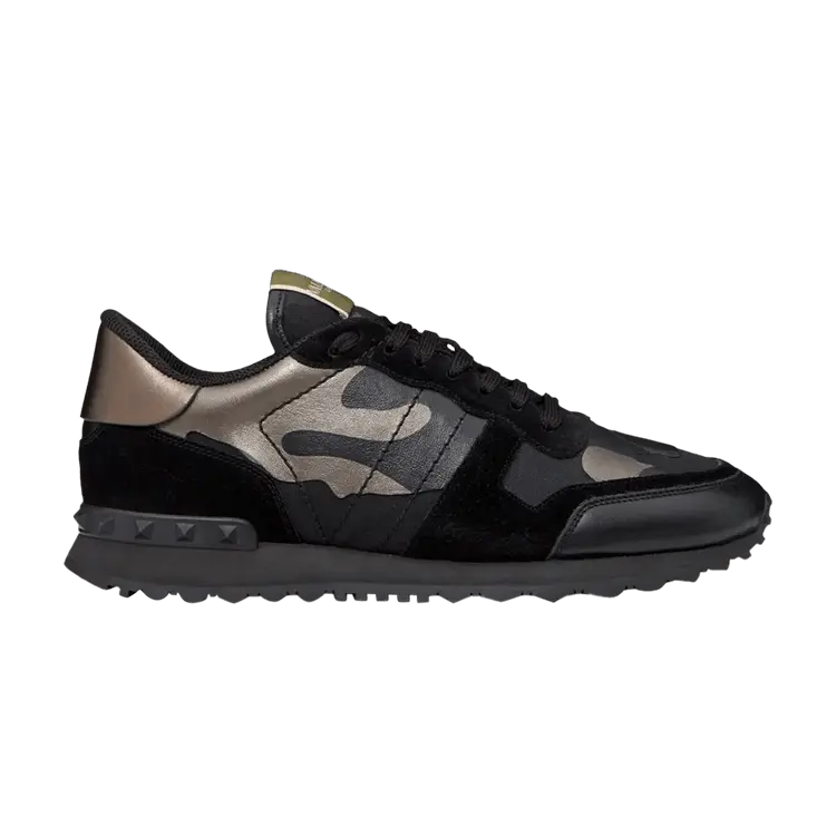 Кроссовки Valentino Valentino Rockrunner 'Camouflage Noir Metallic', черный 
Кроссовки Valentino Valentino Rockrunner 'Camouflage Noir Metallic', черный