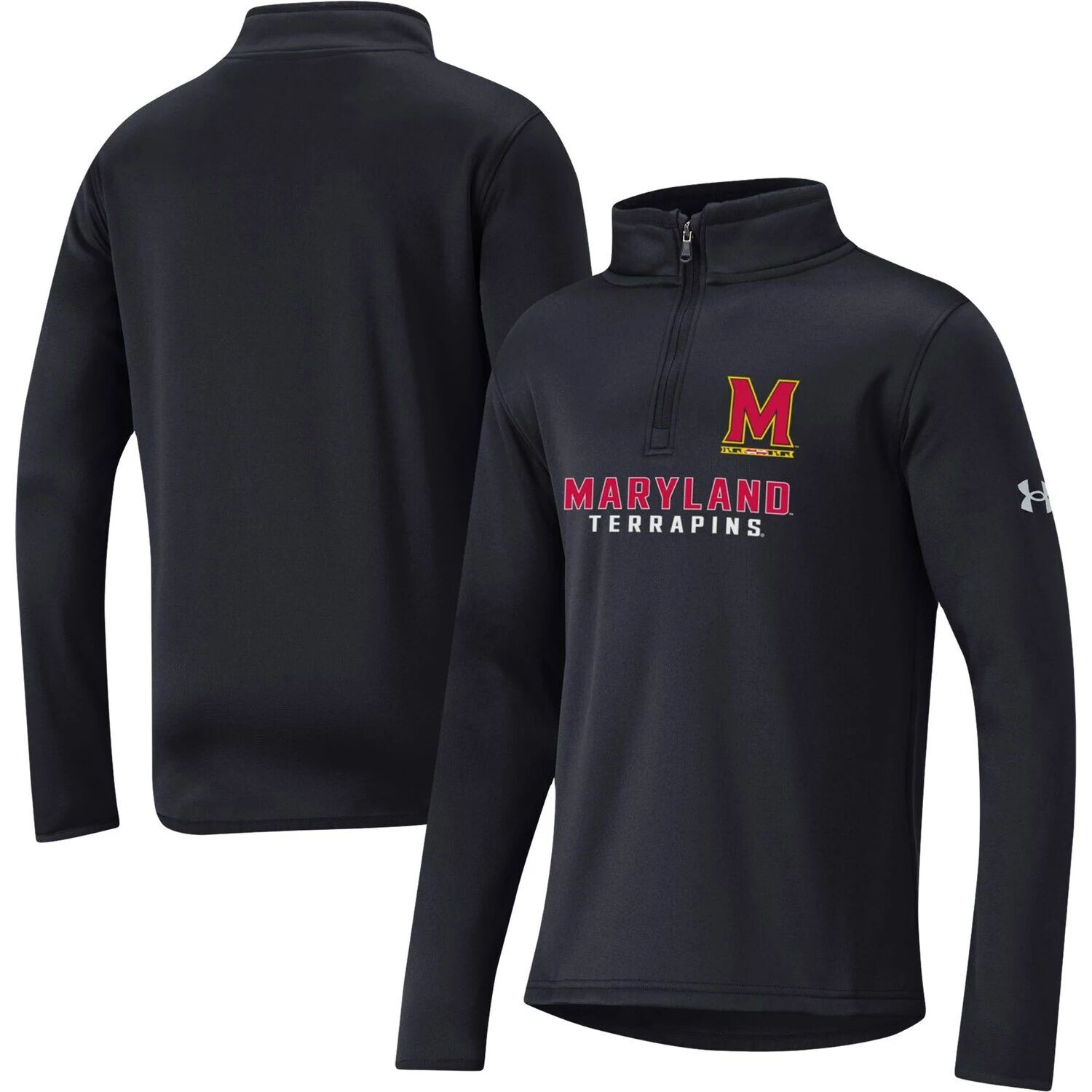 Черная флисовая куртка с молнией на четверть Youth Under Armour Maryland Terrapins Under Armour, Черный, Черная флисовая куртка с молнией на четверть Youth Under Armour Maryland Terrapins Under Armour
Черная флисовая куртка с молнией на четверть Youth Under Armour Maryland Terrapins Under Armour, Черный, Черная флисовая куртка с молнией на четверть Youth Under Armour Maryland Terrapins Under Armour