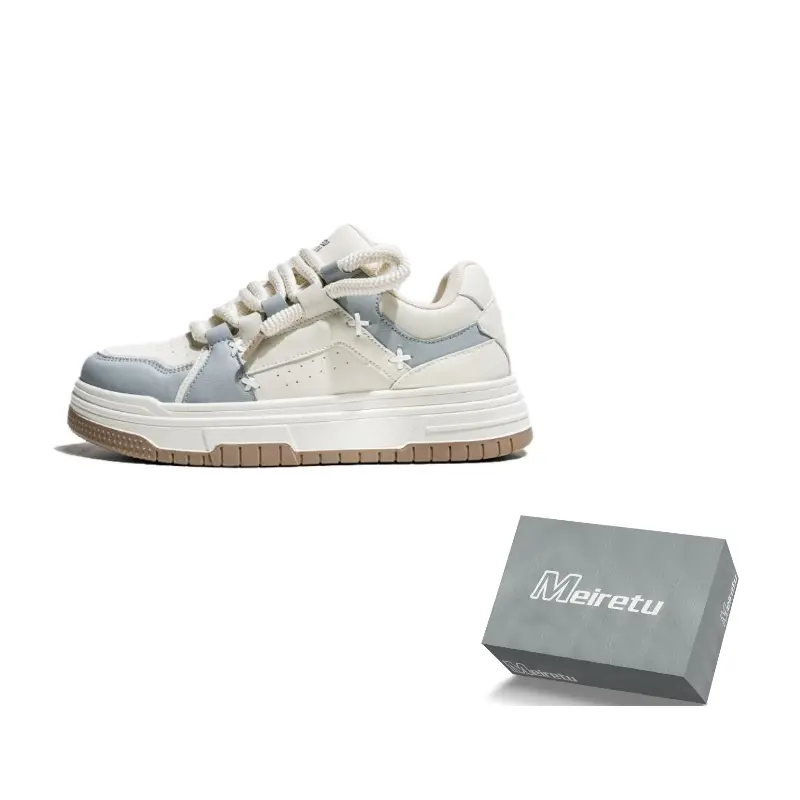 Meiretu Антискользящие износостойкие низкие скейтерские кроссовки мужские бежево-серые, цвет Beige Gray
Meiretu Антискользящие износостойкие низкие скейтерские кроссовки мужские бежево-серые, цвет Beige Gray