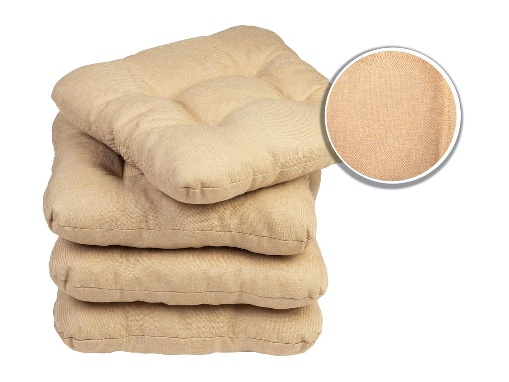 Набор Sunnypillow из 4 подушек для стульев, мягкие подушки для стульев/скамек для дома и сада, подушки для сидения, садовые подушки, много цветов на выбор, 40 х 40 х 3 см, антрацит MC.Sammler, бежевый
Набор Sunnypillow из 4 подушек для стульев, мягкие подушки для стульев/скамек для дома и сада, подушки для сидения, садовые подушки, много цветов на выбор, 40 х 40 х 3 см, антрацит MC.Sammler, бежевый